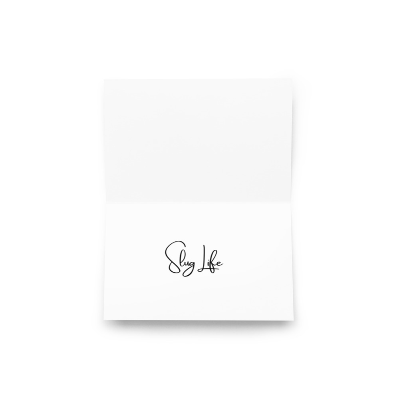  Slug Art card