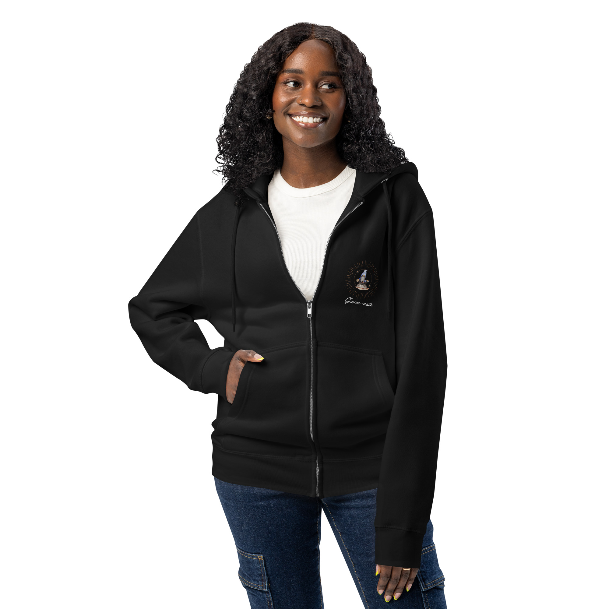 Gnome- aste Premium full zip hoodie