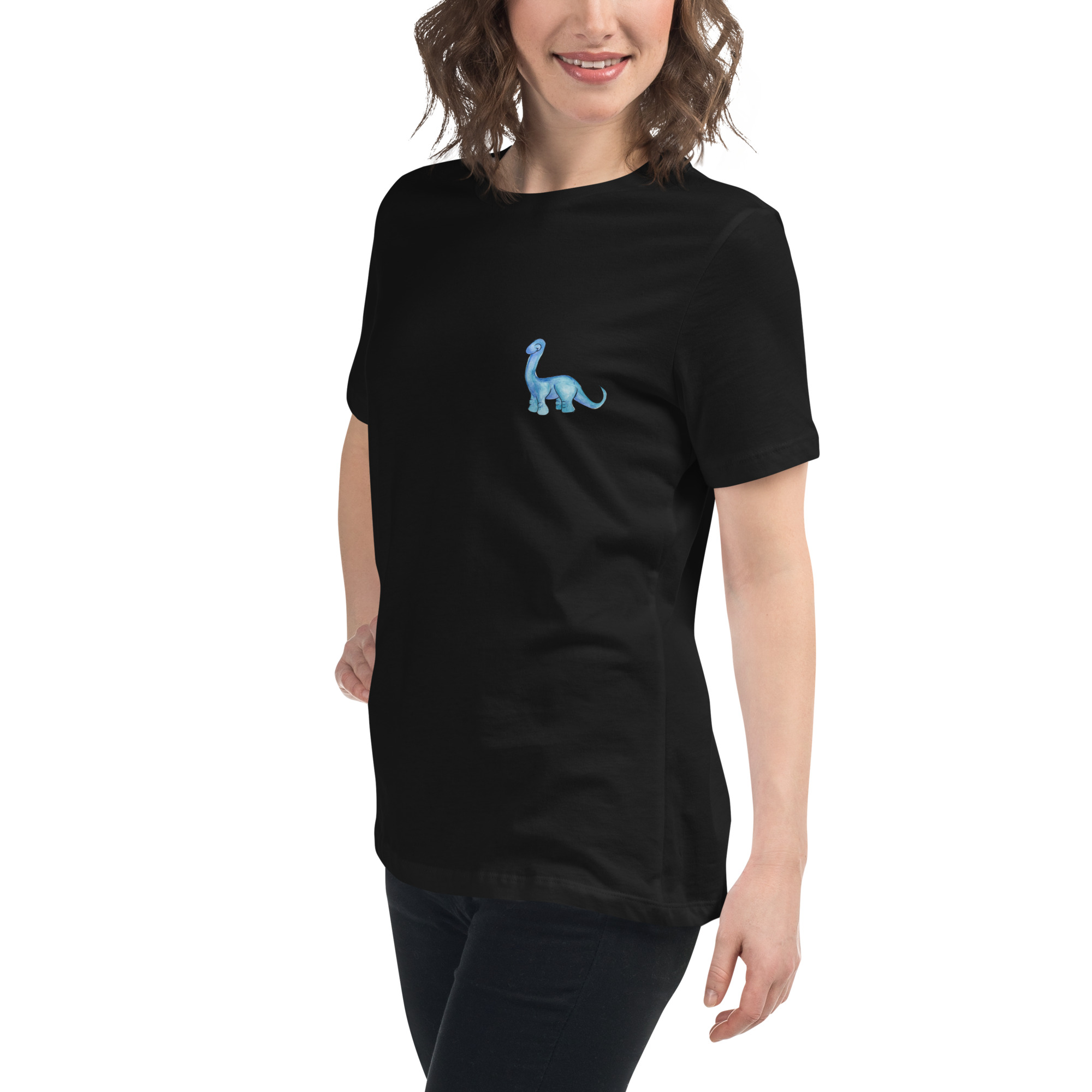 Women's Relaxed T-Shirt Blue Bronto