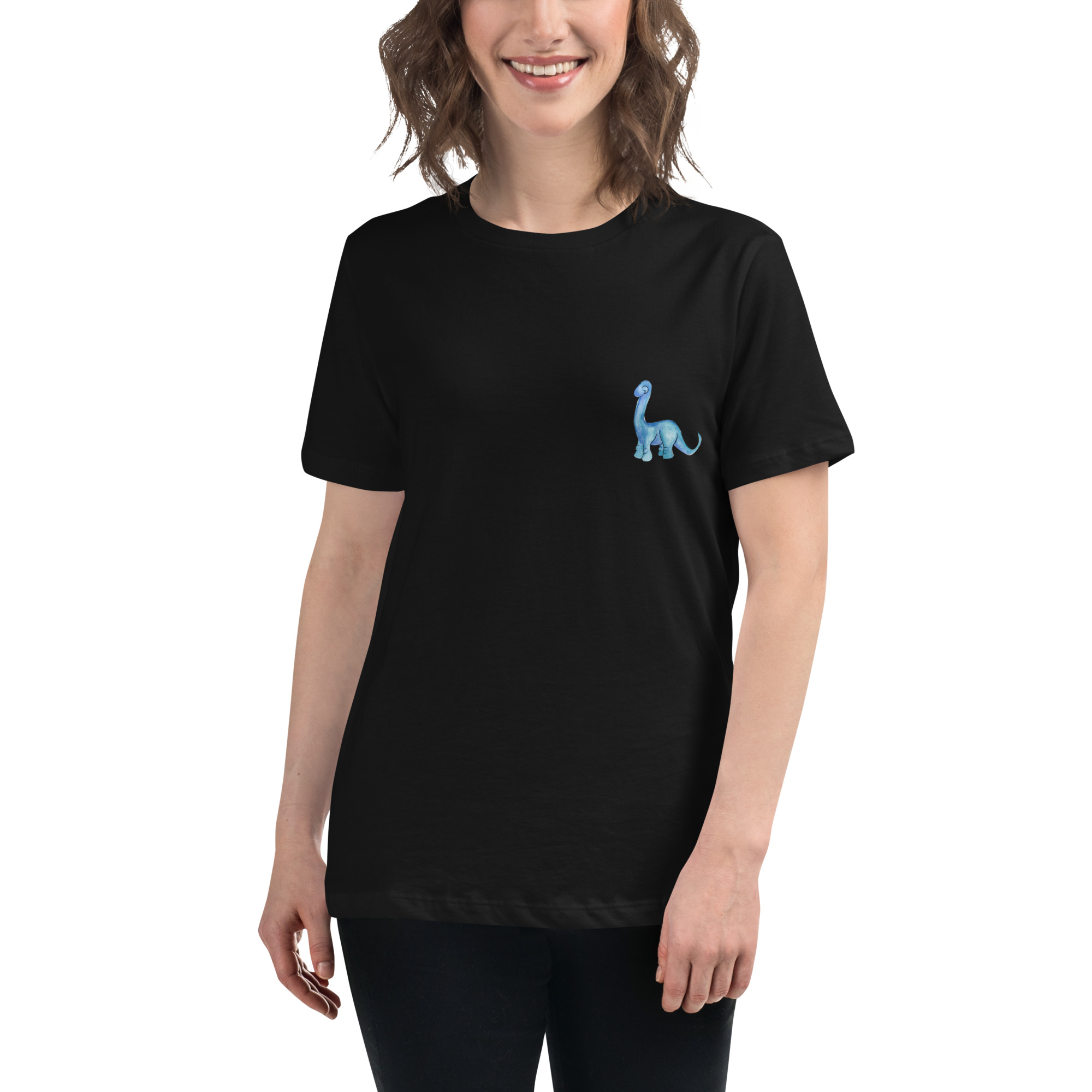Women's Relaxed T-Shirt Blue Bronto