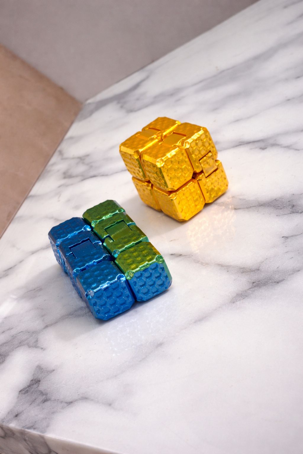 Cubo Mágico  infinito Metalizado
