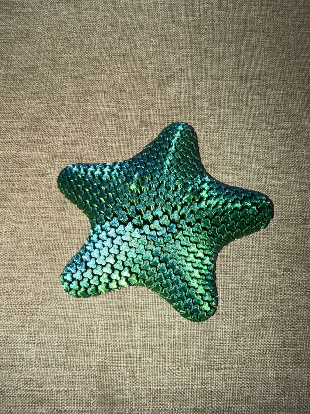 Estrela Sensorial Articulada 3D Anti Stress Relaxante