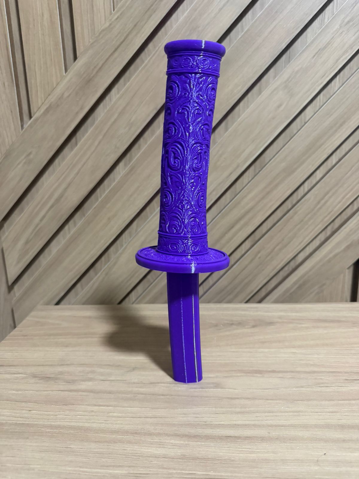 Katana Sensorial Articulada Roxa – Anti Estresse Decorativa 3D