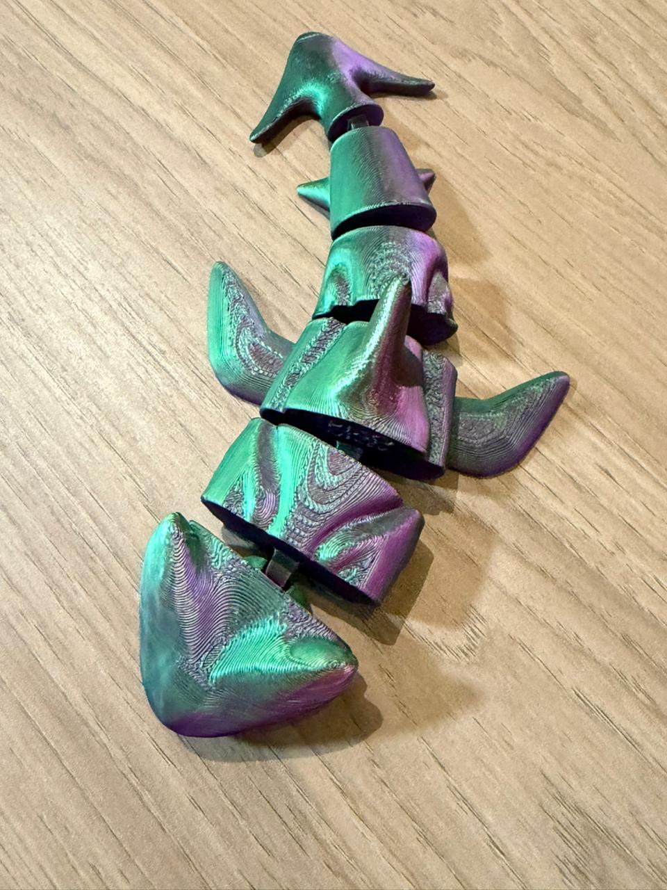 Tubarão Articulado 3D