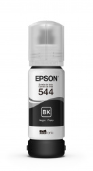 Botella de Tinta Epson T544120-AL Negro Dye Original Para EcoTank L1110 L3110 L3150 L5190 L3210 L3250 L3260 L5290