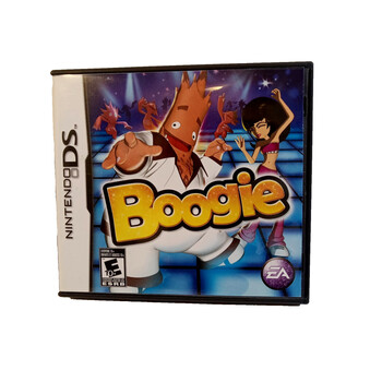 Nintendo DS Y2K Video Game Boogie 2007 Case Instruction Manual Booklet Rated E