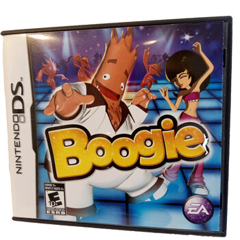 Nintendo DS Y2K Video Game Boogie 2007 Case Instruction Manual Booklet Rated E