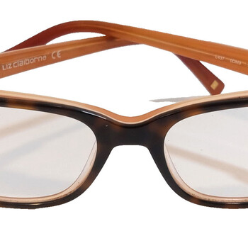 Liz Claiborne Eyeglass Frames ONLY Womens Tortoise Orange L437 0DM9 50/16/135