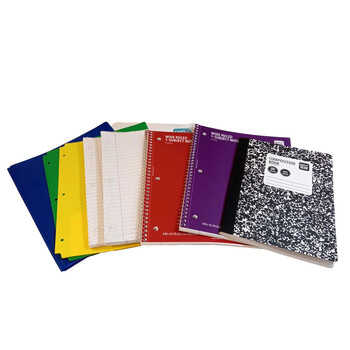 Back To School Supply Essentials Bundle Boys K- 5th Grade Stapler Glue Pencils