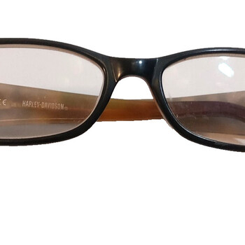 Harley Davidson Eyeglass Frames ONLY Womens HD 387 Black Eyebogo Kaylee 53-16