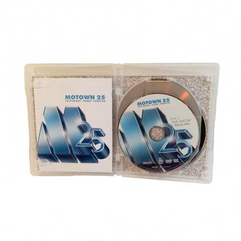 Motown 25 Yesterday Today Forever DVD 3 Disc Set Retro Soul Music Legends Insert