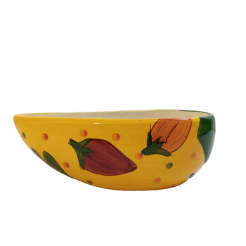 Giftco Vintage Serving Salsa Dish Bowl Spicy Boho Aesthetic Chili Pepper Shape
