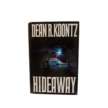 Dean Koontz Book Hideaway 1992 Hardcover Dust Jacket 321 Pages