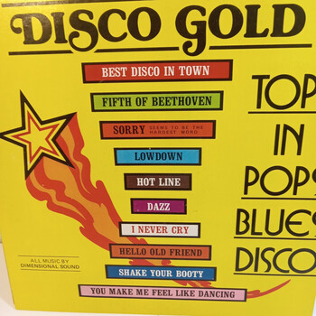 Dimensional Sound Disco Gold Vinyl Album 33 RPM In Stereo US 7807 Best In Town