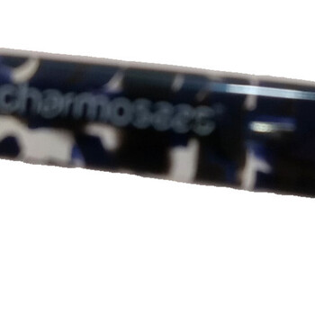 Charmossas Eyeglass Frames ONLY Accra BKBE Black Marble Beige Wood Grain 53-16