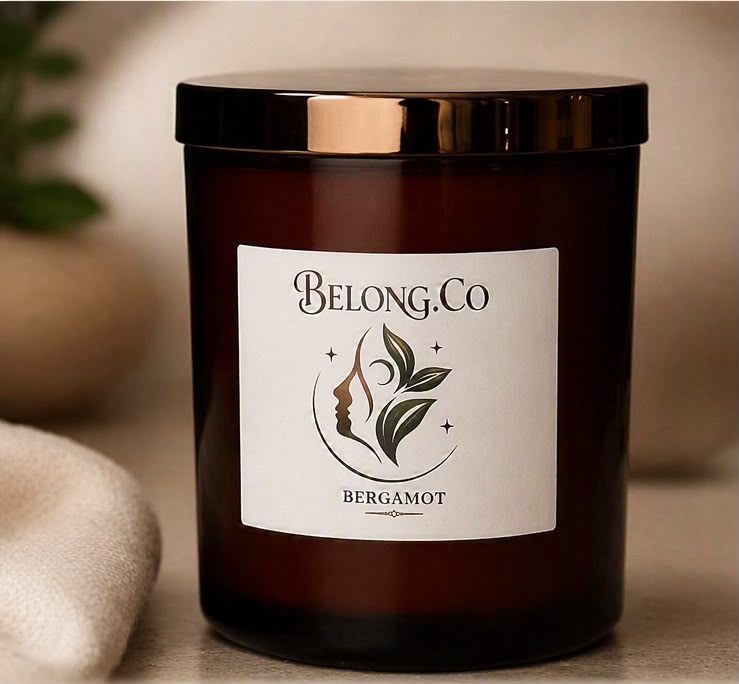 Bergamot Scented Candle