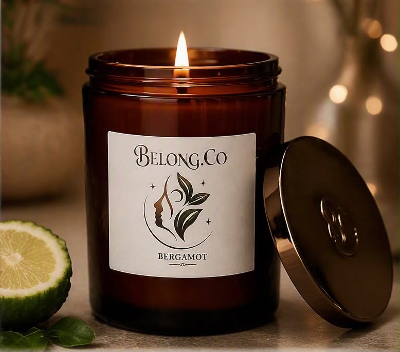 Bergamot Scented Candle