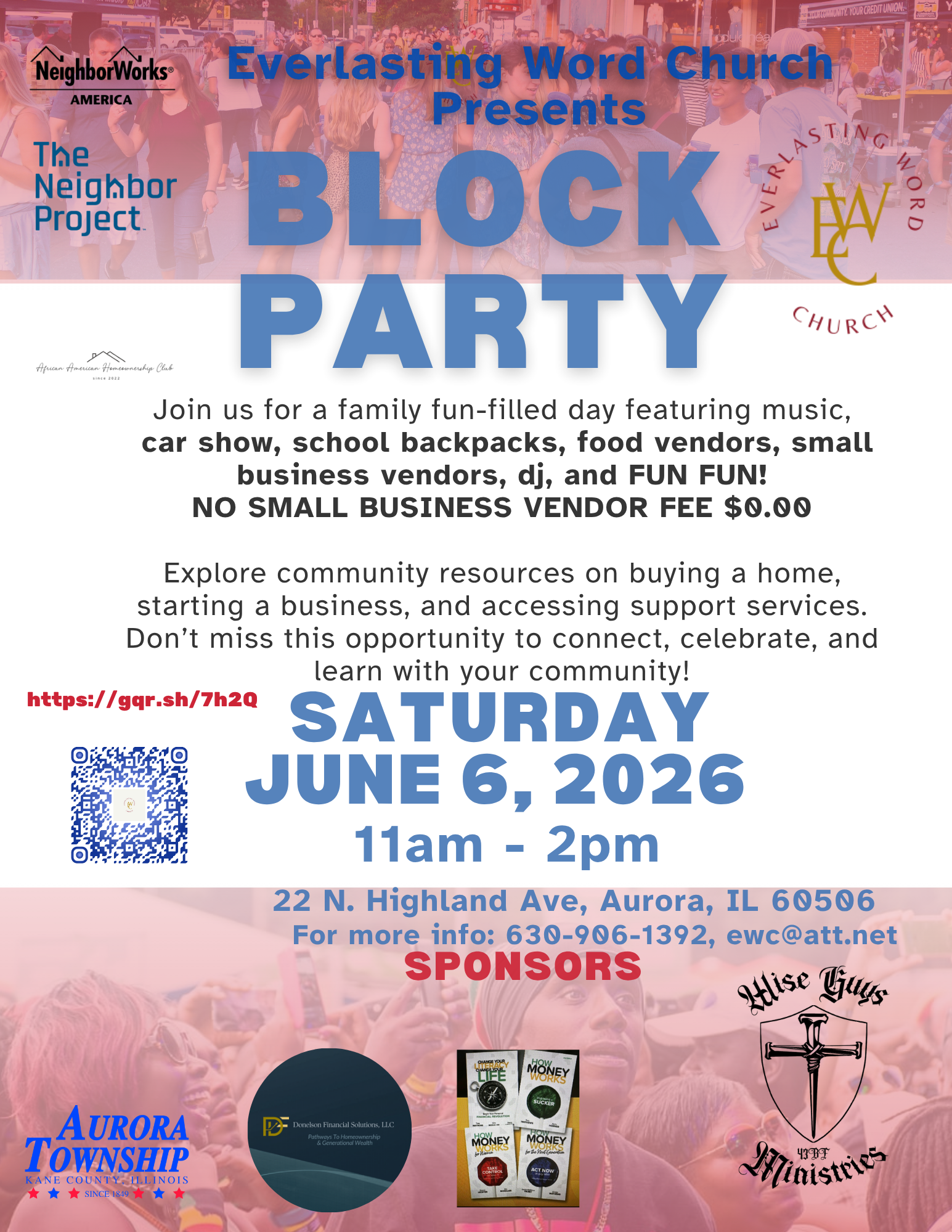 EWC Annual Community Day Block Party 2026
