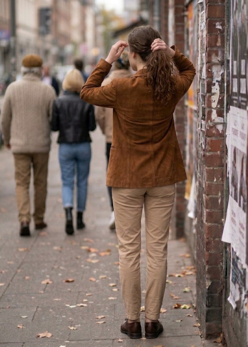 Brown Suede Blazer