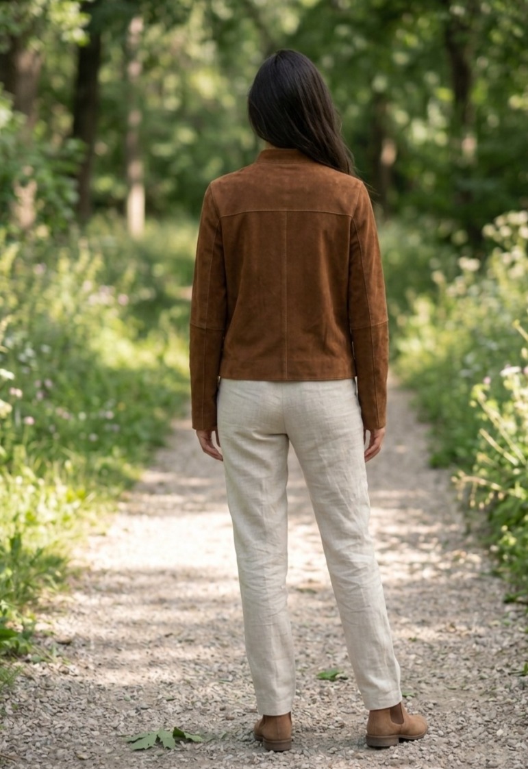 Brown Suede Jacket