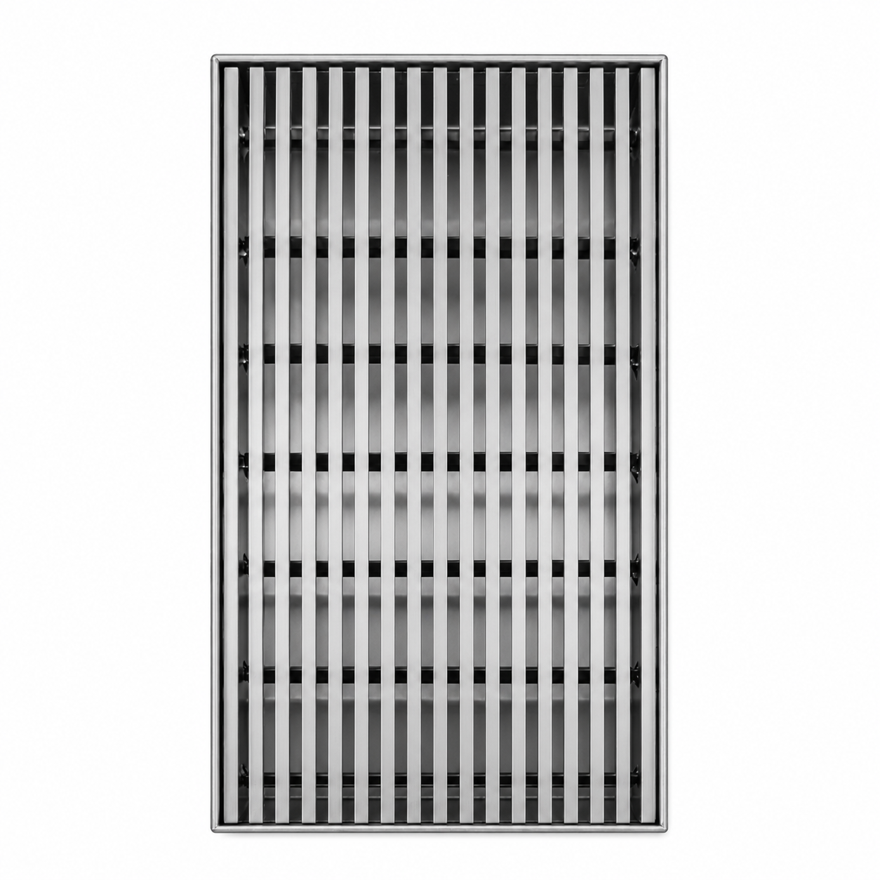 Linear Wedge Wire Drain Brushed Stainless Steel Kit 2000mm