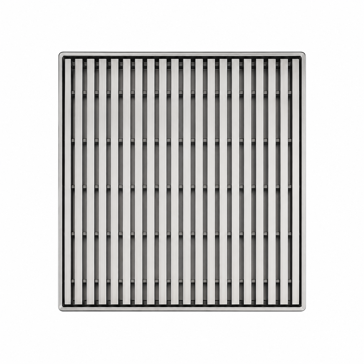 200mm x 200mm Stainless Steel Square Floor Waste With Wedgewire Grate 