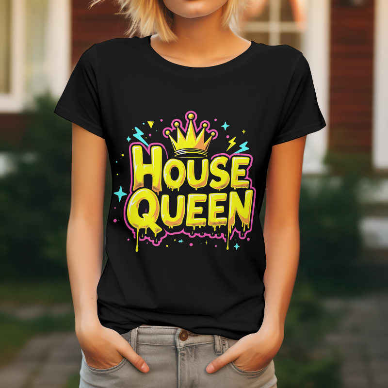 House Queen Minimalist Mom T-Shirt 