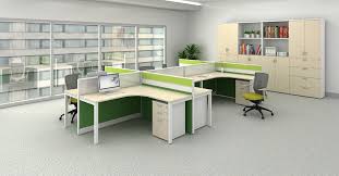 Modern Office Workstation Set