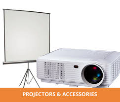 Portable Projector with Screen