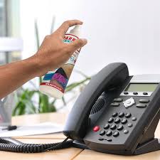 Desk Phone Sanitizer Spray