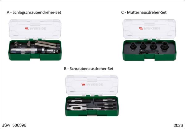 Impact Screwdriver Set
