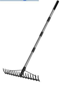 Heavy Duty Garden Rake