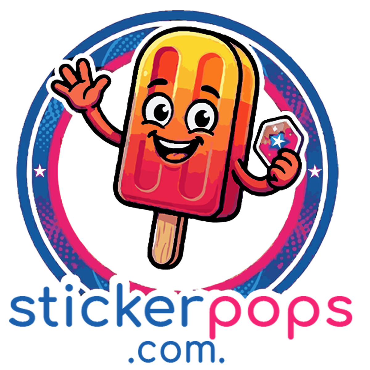 StickerPops Vinyl Stickers 