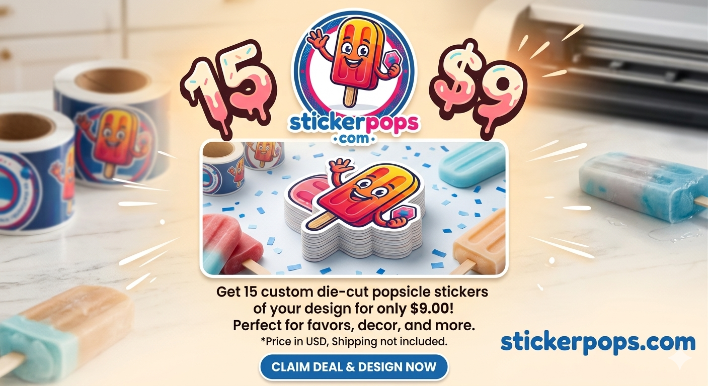 Vibrant Popluxe Stickers