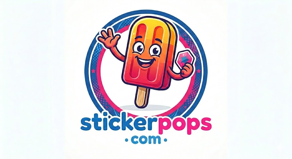 Vibrant Sticker 12 Pack