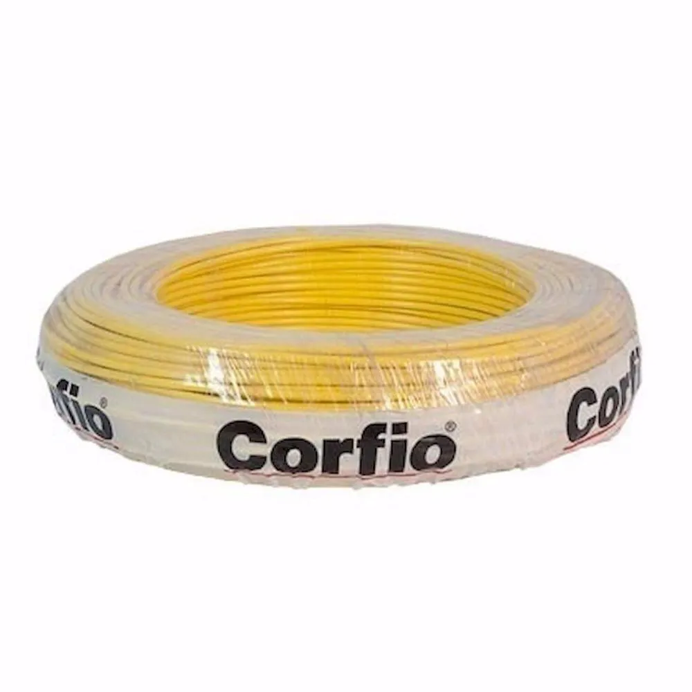 Cabo Flexível Corfio 2,5mm amarelo