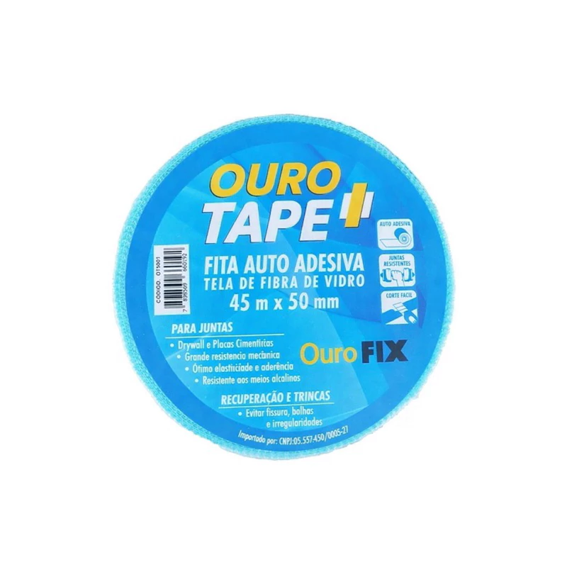 Fita Auto Adesiva Ouro Tape