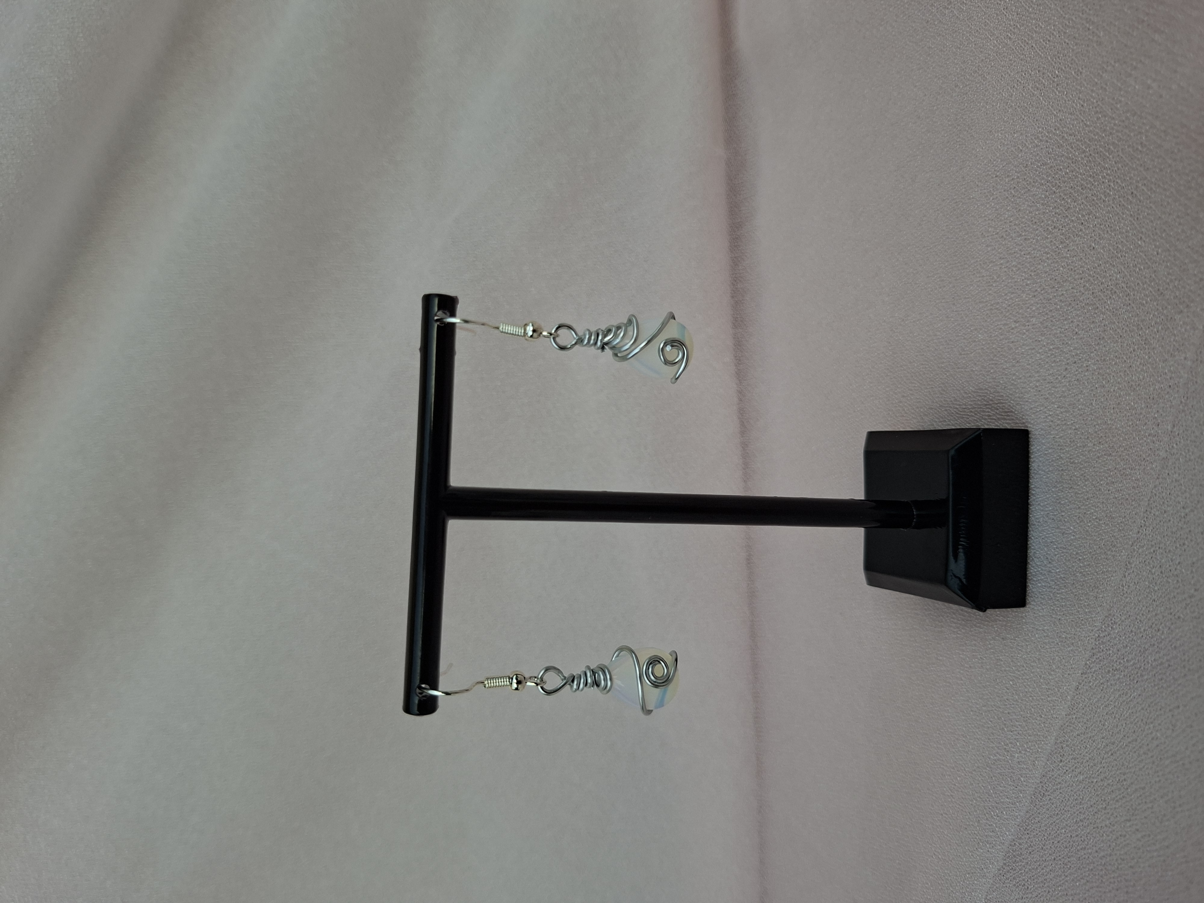 Boucle d'oreille GOUTTELETTE Argent