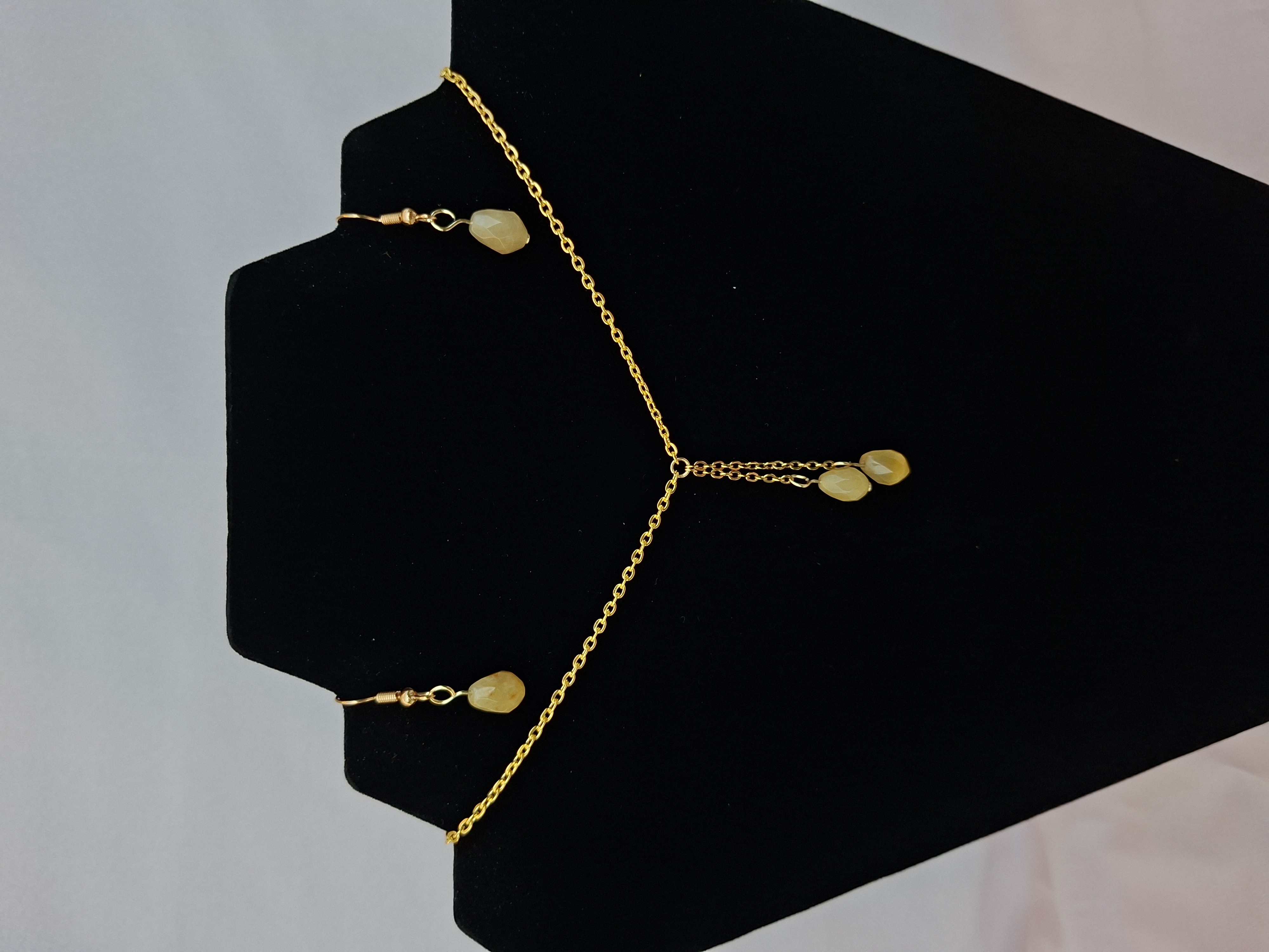 Parure FACETTE or