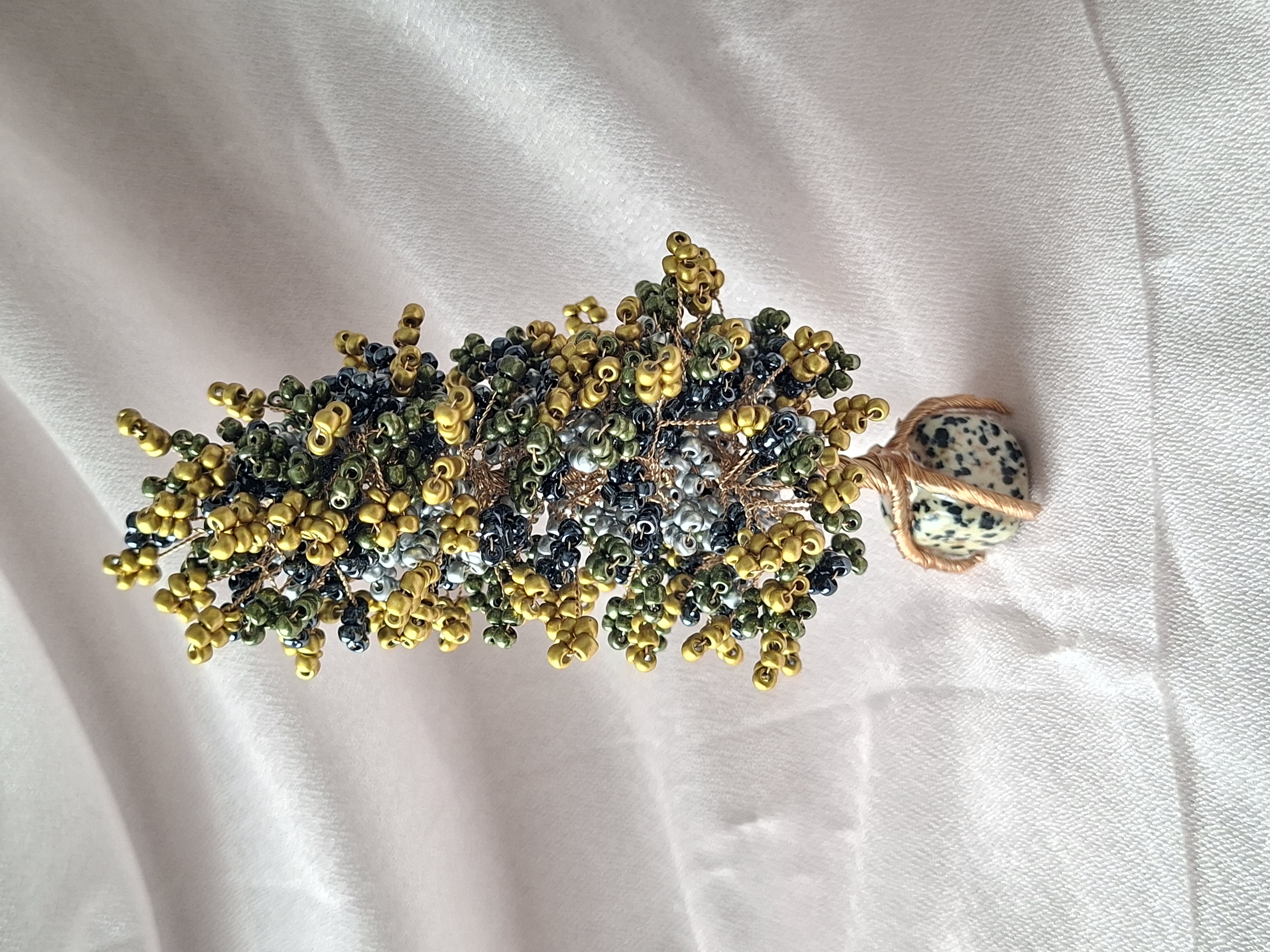Jaspe Dalmatien Or/Argent