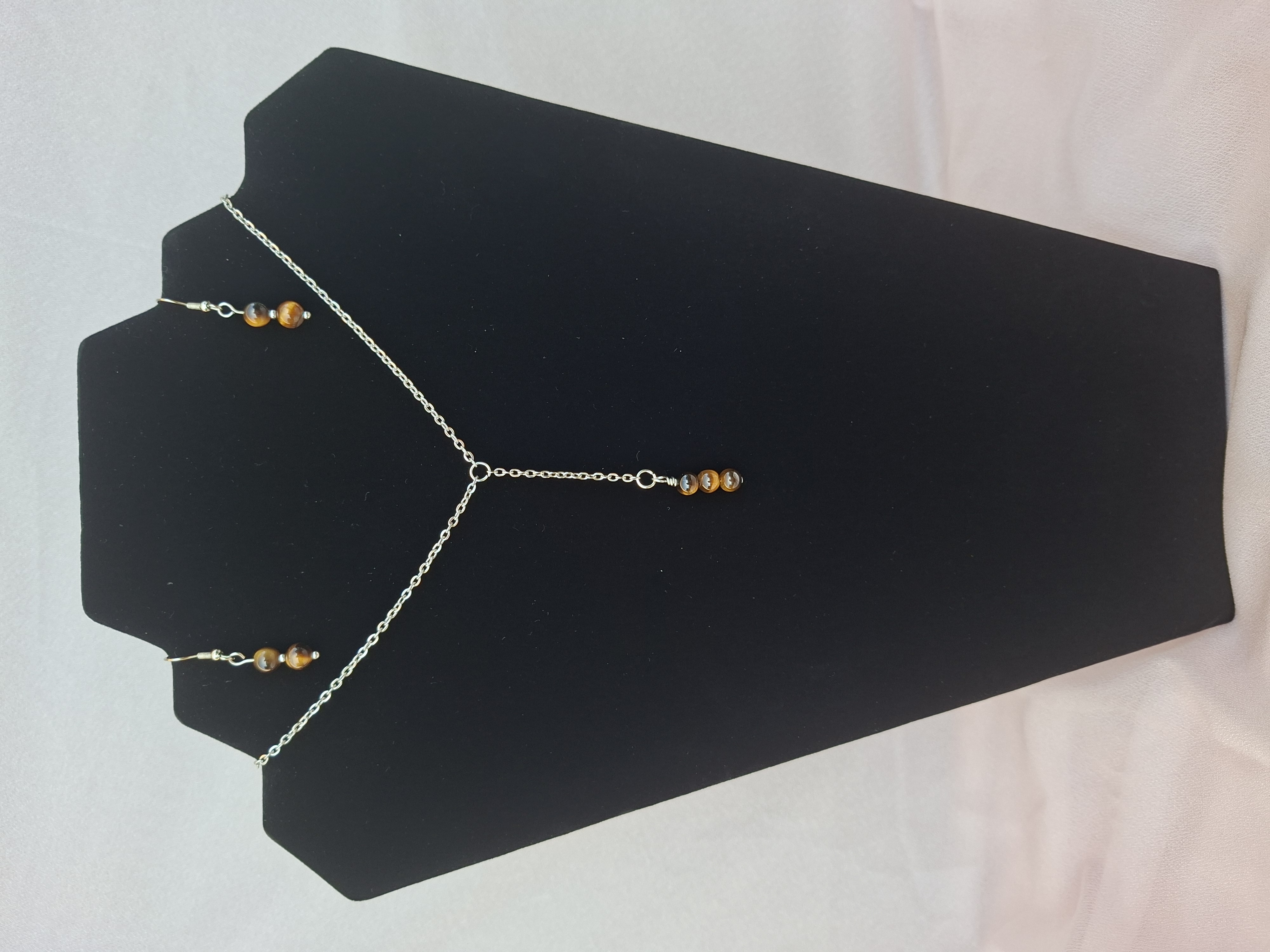 Parure PENDANT Or et Argent