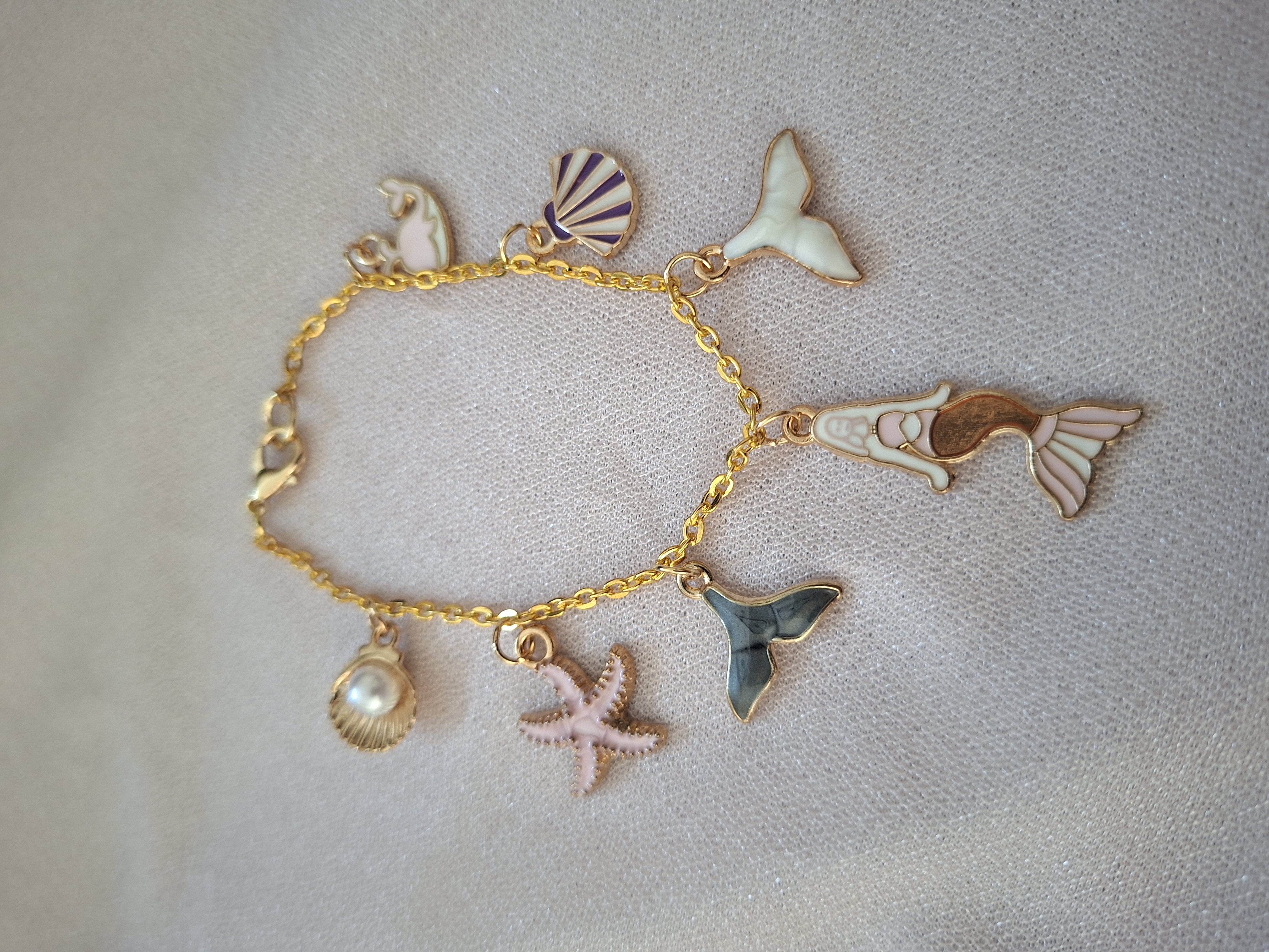 Bracelet Couleur 7 Breloques