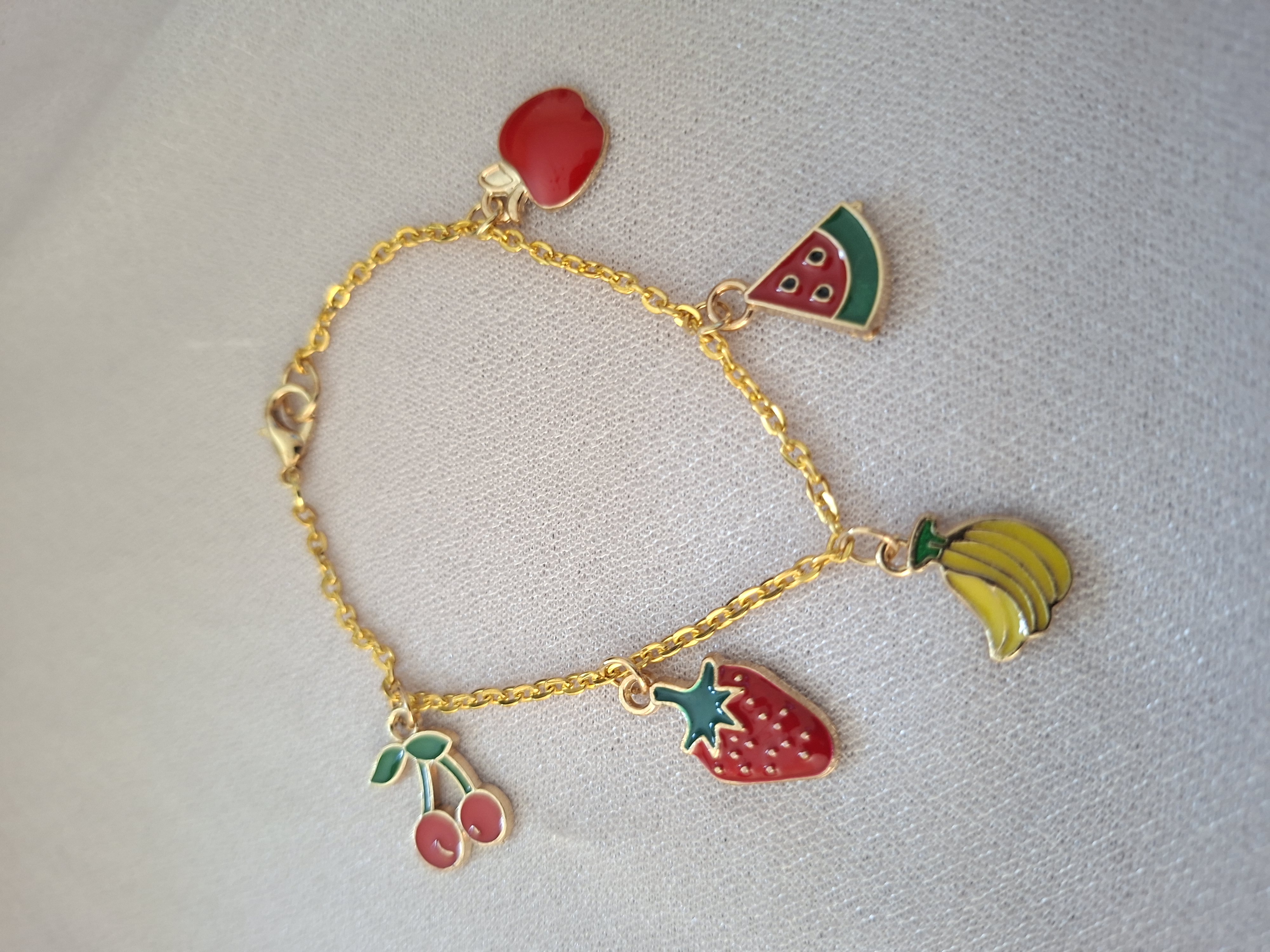 Bracelet Couleur 5 breloques