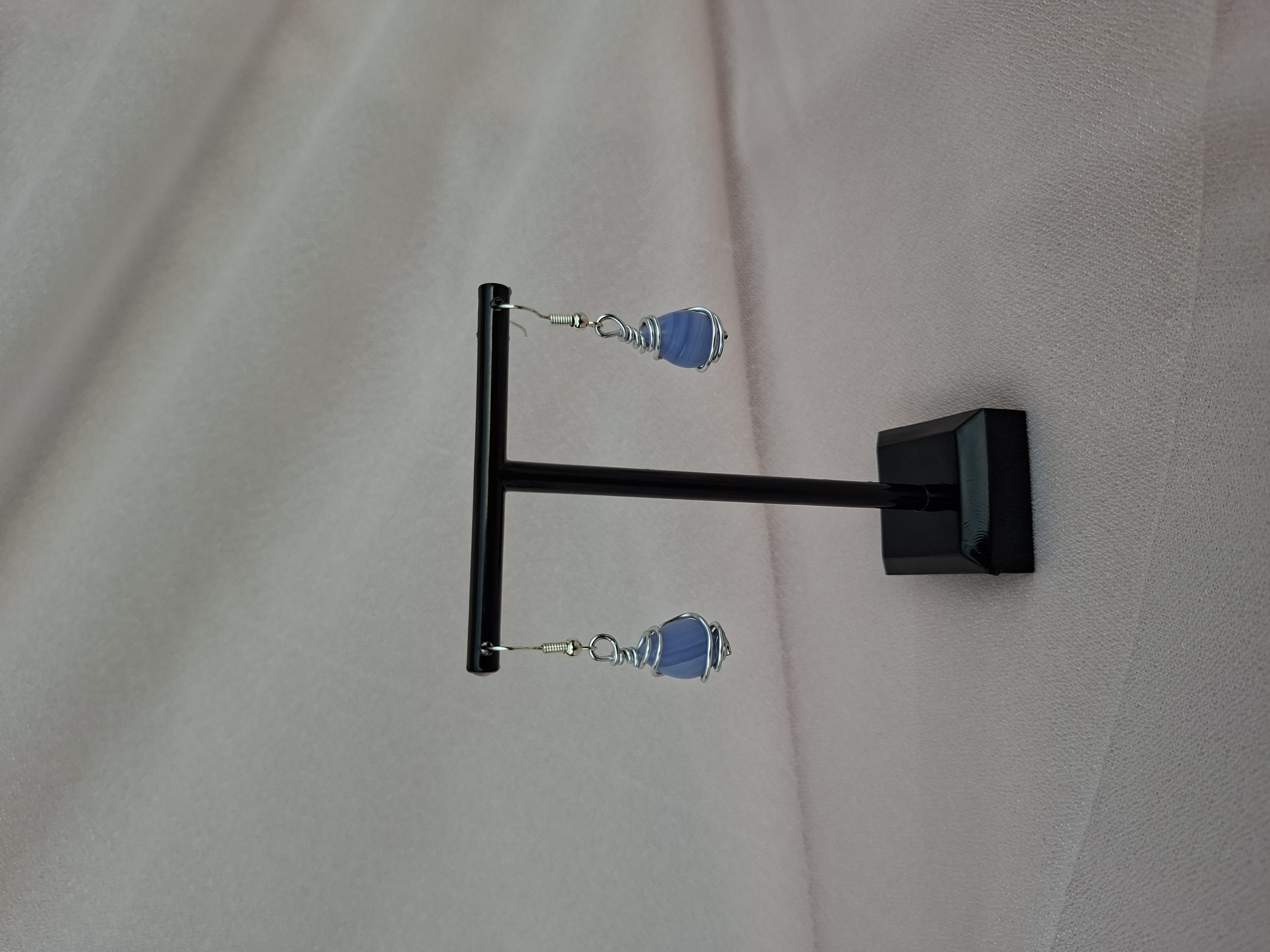 Boucle d'oreille GOUTTELETTE Argent