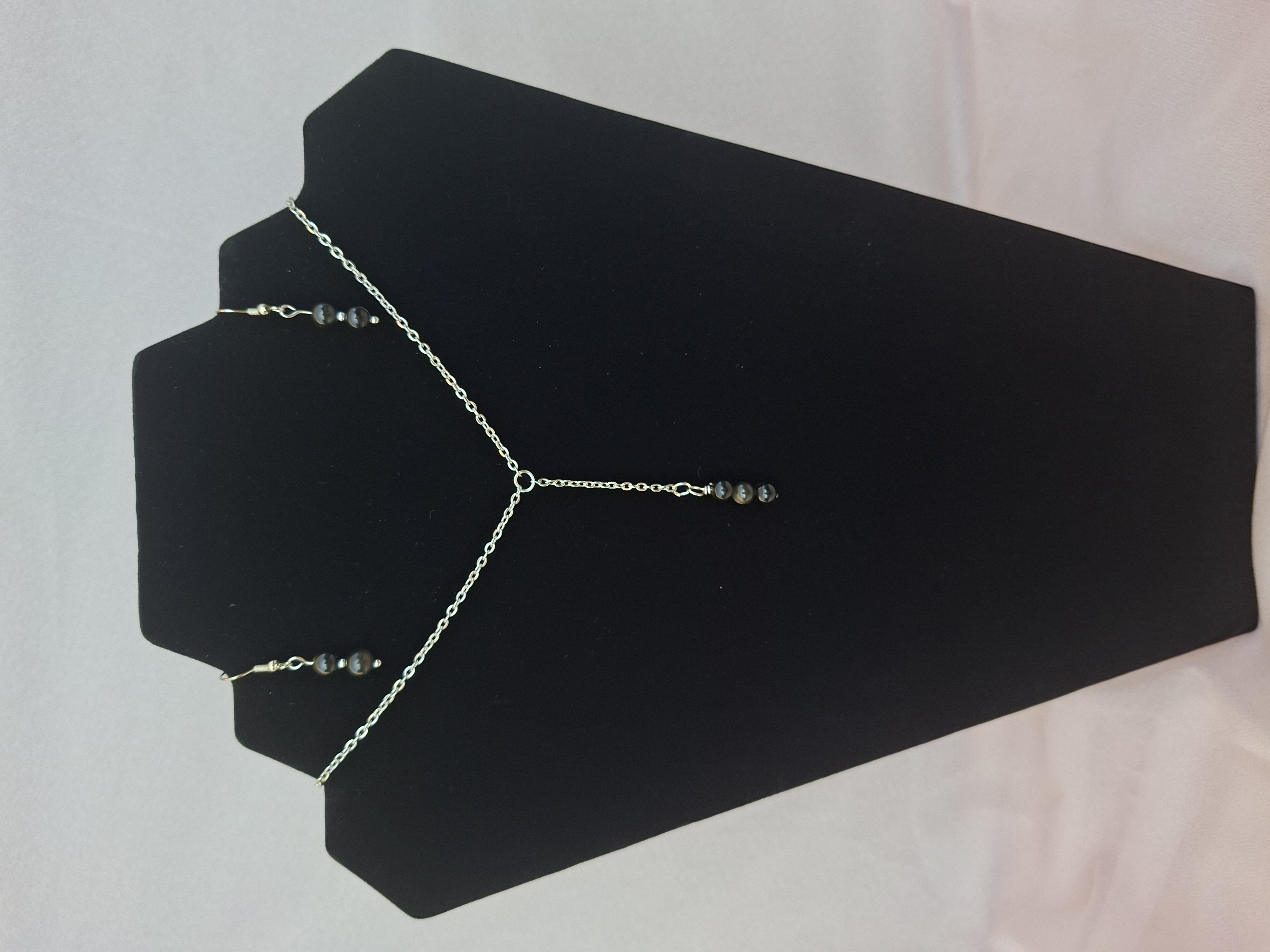 Parure PENDANT Or et Argent