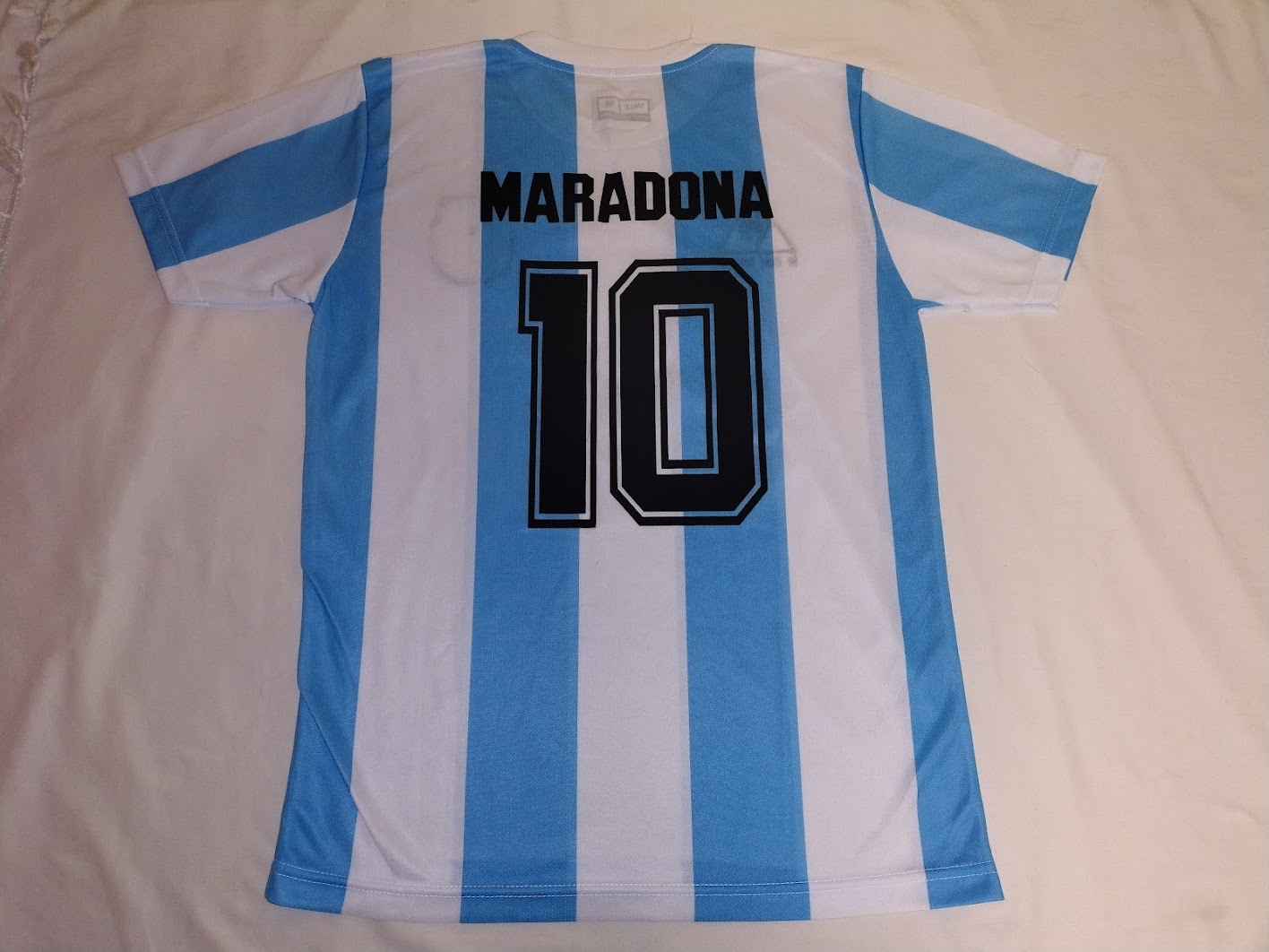 Camiseta Argentina Titular Retro 1986 Maradona #10