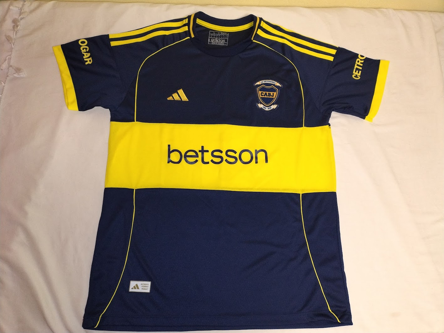 Camiseta Boca Juniors Titular 2025