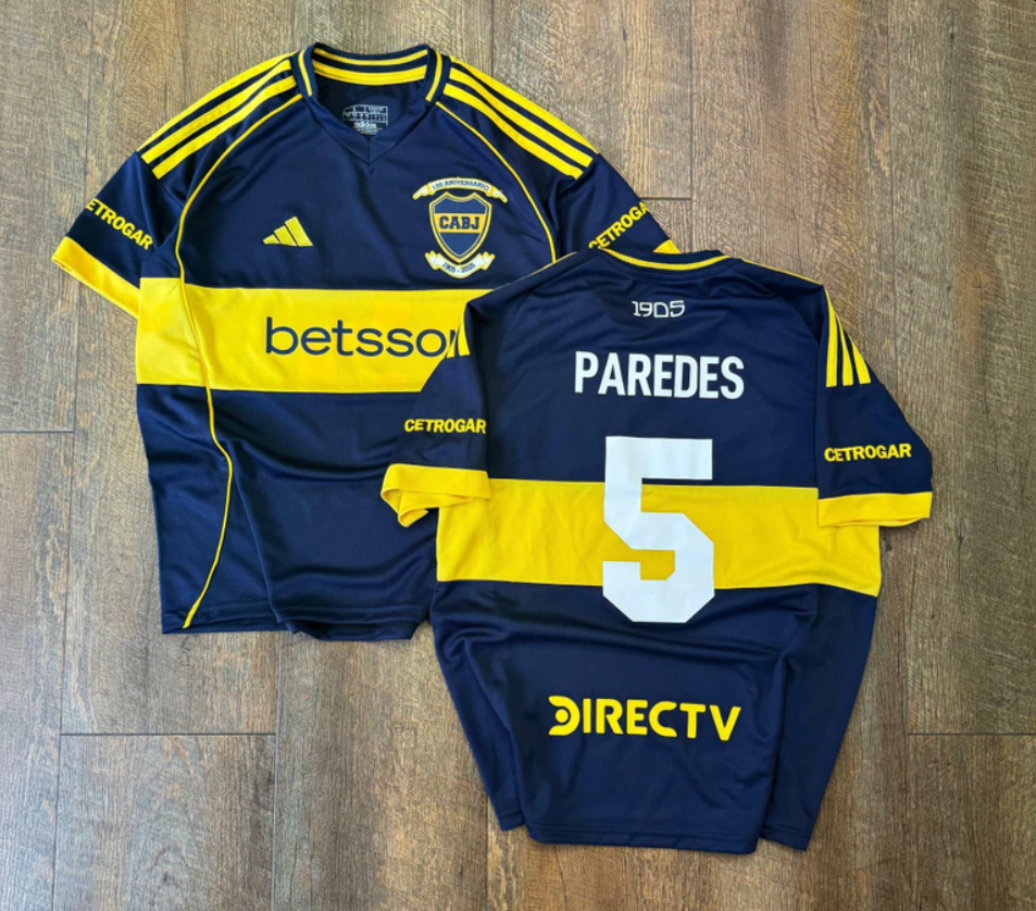 Camiseta Boca Juniors Titular 2025