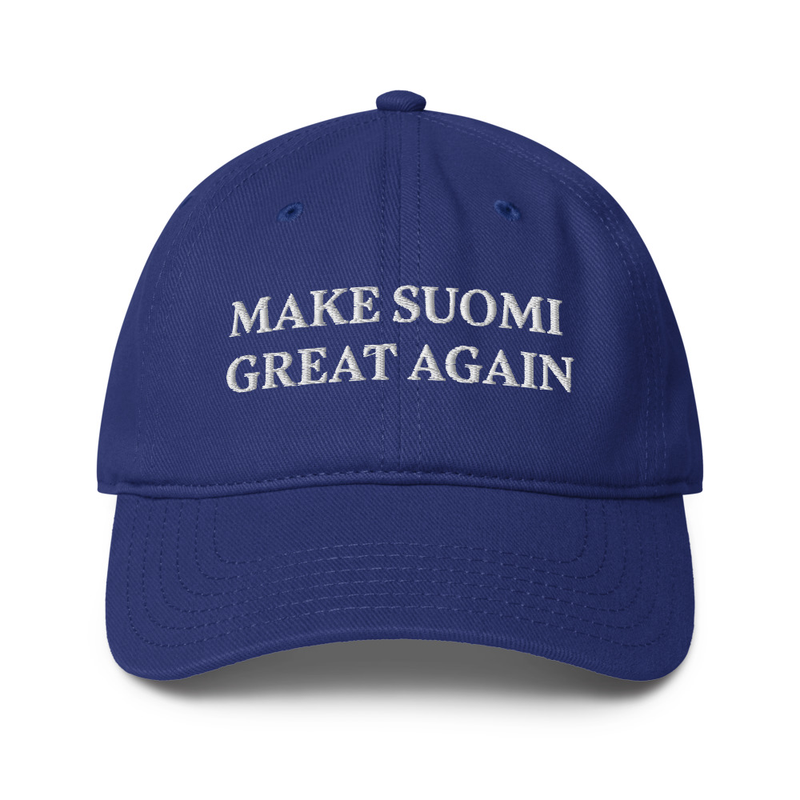 Make Suomi Great Again Embroidered Cap