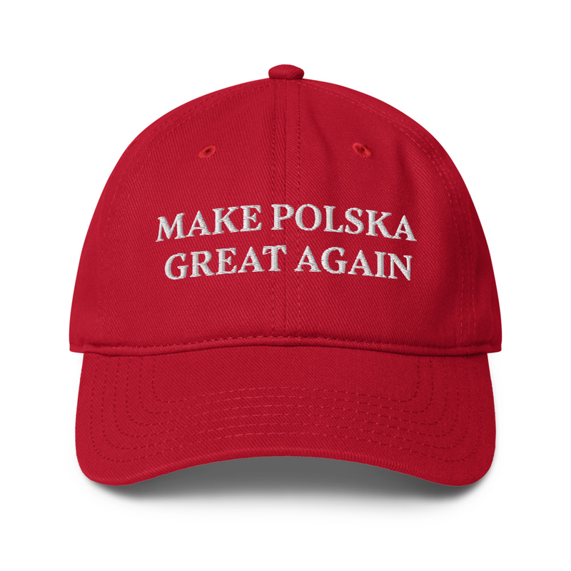 Make Poland Great Again Embroidered Cap